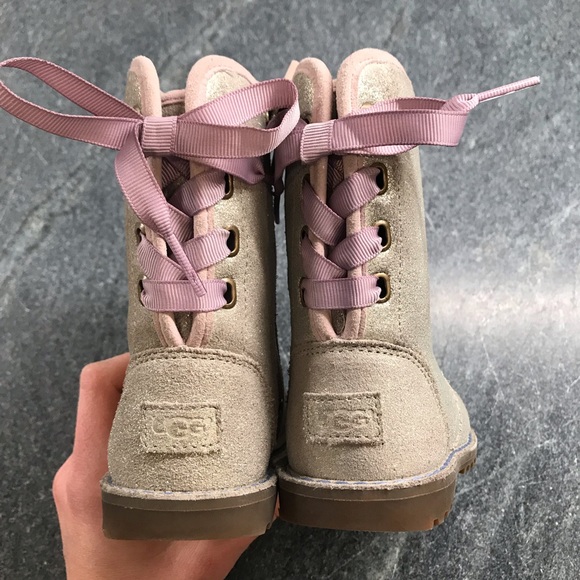 UGG Corene Metallic Leather Boot - Picture 6 of 8